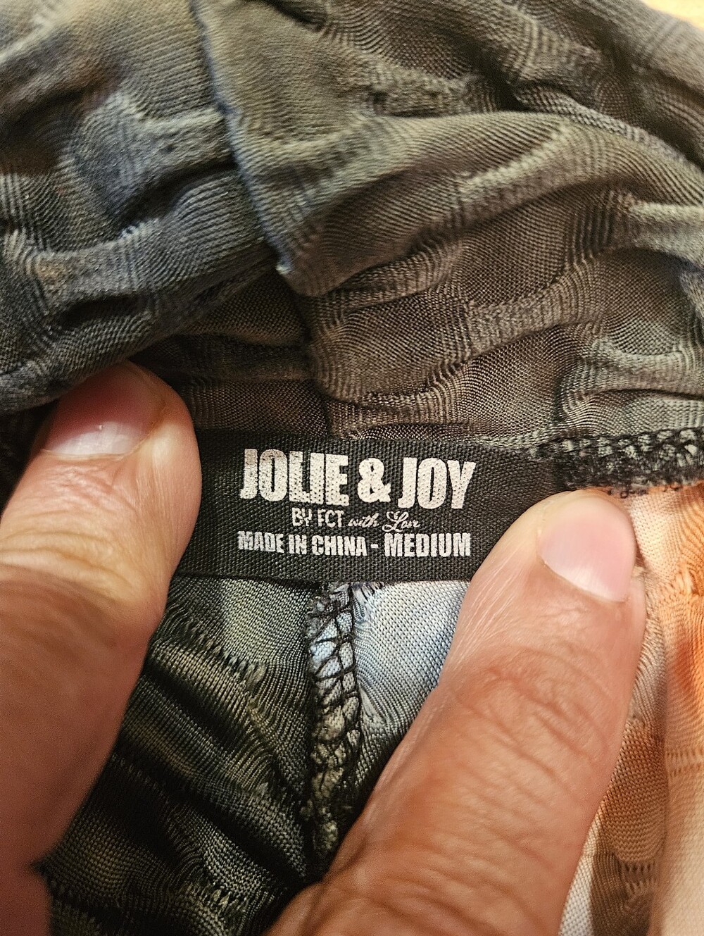 Women's Orange & Black Textured Zip Hoodie Jogger Set - Picture 7 of 7